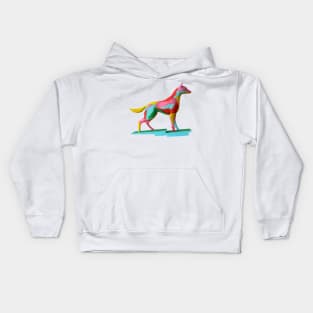 Dingo Flour Fremantle Logo in Colour Kids Hoodie